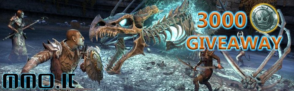 Giveaway di The Elder Scrolls Online: Dragon Bones – In palio 3000 Crowns!