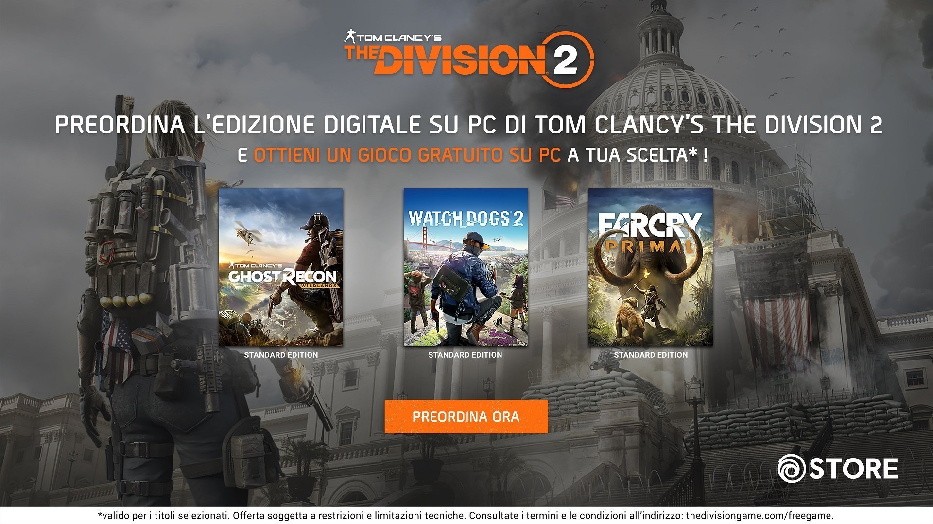 The Division 2 preorder
