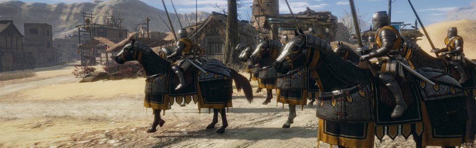 Conqueror’s Blade: live il primo major update, Knights & Squires