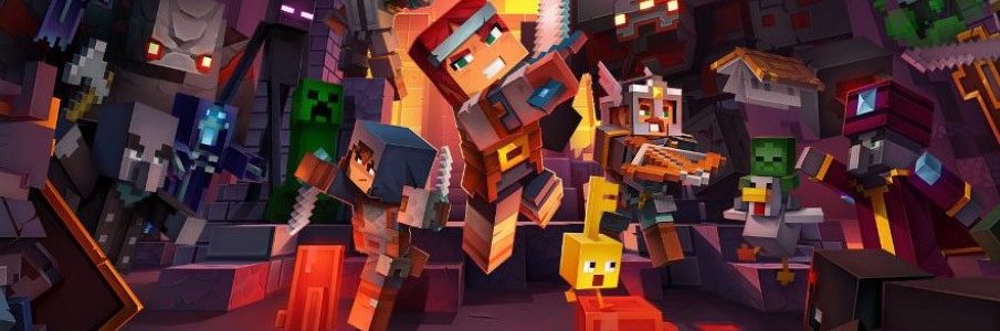 Minecraft Dungeons: disponibile il nuovo dungeon crawler di Mojang