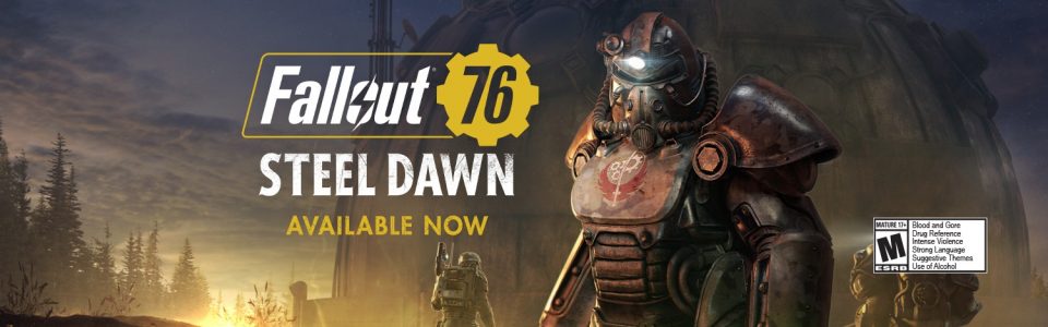Fallout 76: l’update Alba d’Acciaio è uscito una settimana in anticipo