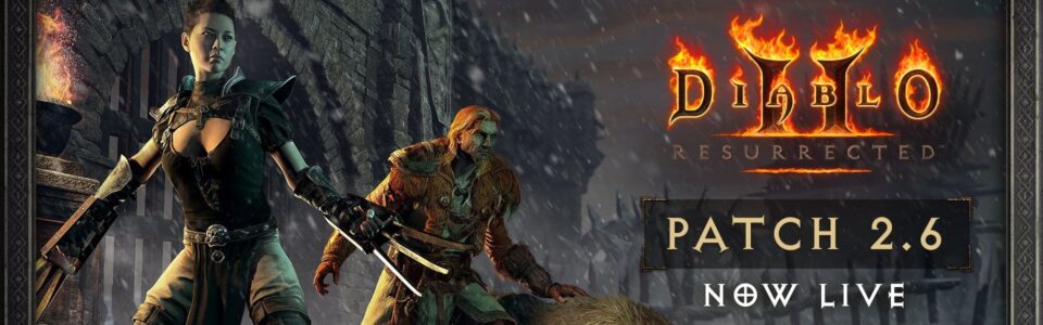 Diablo 2 Resurrected: live la patch 2.6 e la Stagione Ladder 3