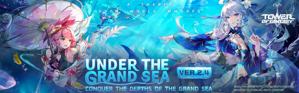 Tower of Fantasy: è live l’update 2.4, Under The Grand Sea