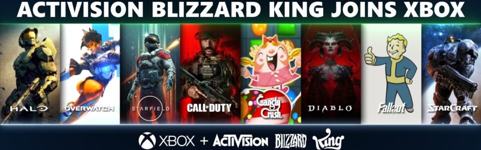 L’acquisizione di Activision Blizzard King da parte di Microsoft è finalmente ufficiale