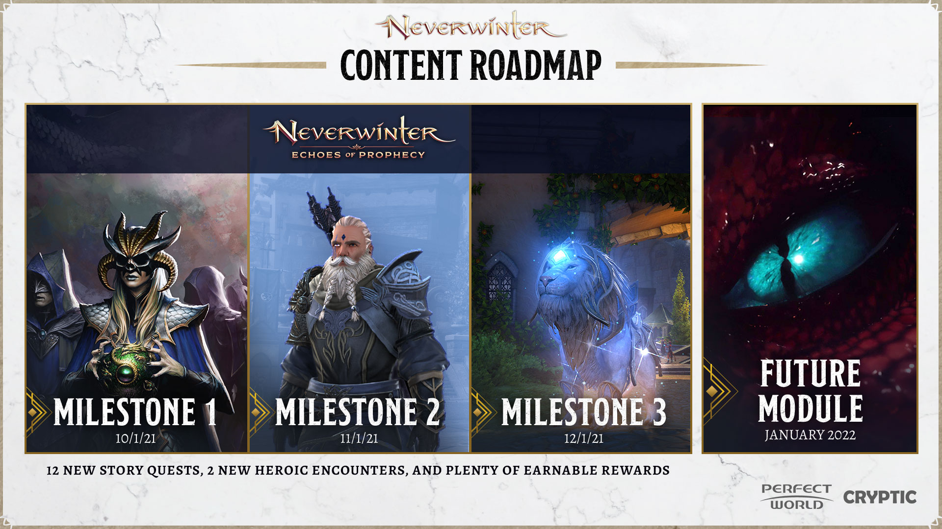 Neverwinter Roadmap Neverwinter Echoes of Prophecy Neverwinter steam