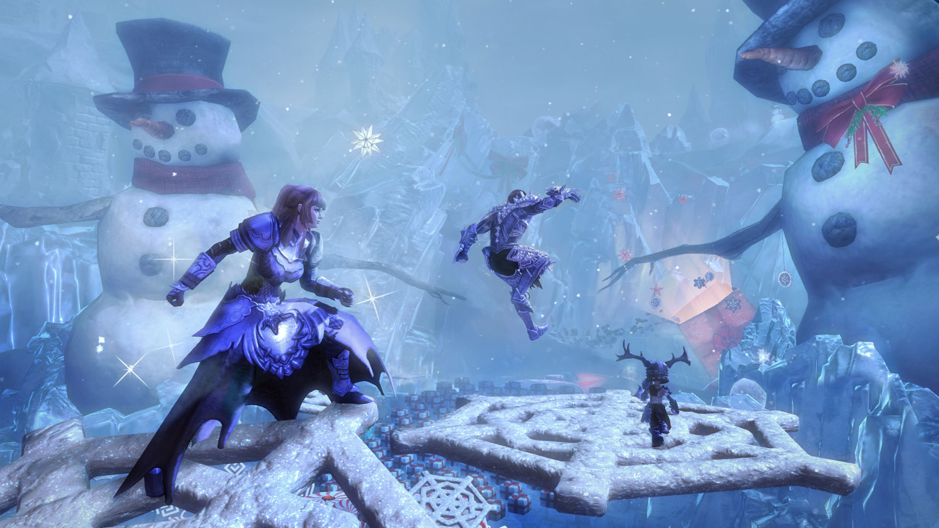 Guild Wars 2 wintersday Guild Wars 2 live a very merry wintersday