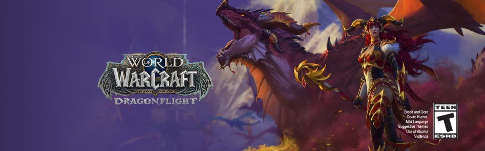 World of Warcraft Dragonflight: è iniziata l’alpha con nuove zone e aggiornamenti alle professioni
