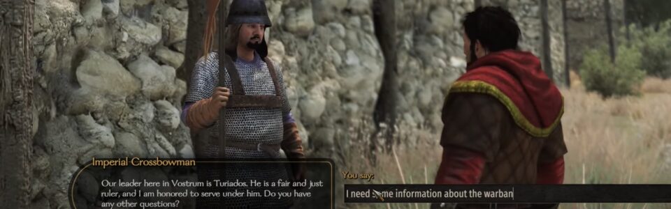 Gli NPC parlano attraverso ChatGPT su Mount & Blade 2 Bannerlord: un concept che mostra il futuro