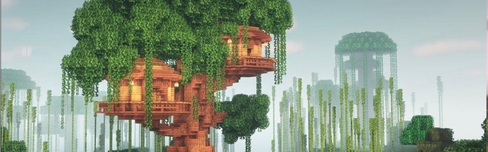 Le MIGLIORI idee per case sull’albero in Minecraft